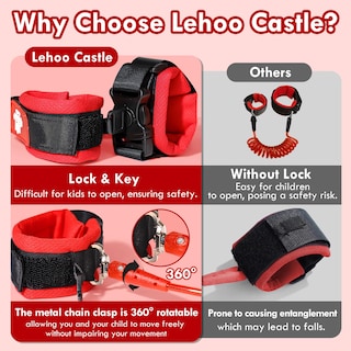 Foto 3 | Foto 3 | Correa Para Niños Pequeños Lehoo Castle Mickey Anti Lost Wrish Link - Venta Internacional.