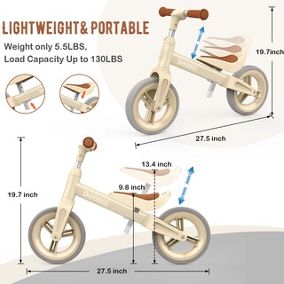 Foto 4 | Foto 4 | Bicicleta Balance Bobike Beige para Niños de 1 a 6 Años - Venta Internacional