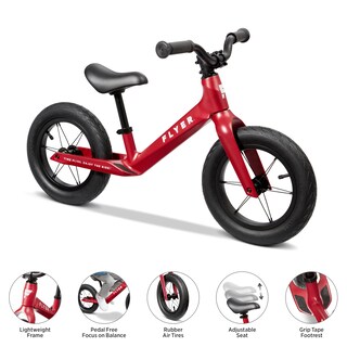 Foto 2 | Foto 2 | Radio Balance Bike Flyer Flyer Ultra Lite, Color Rojo, 1,5 A 5 Años - Venta Internacional.