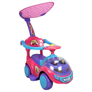 Foto 1 | Foto 1 | Montable Correpasillos Para Niños Con Luz Y Sonido Bastón Con Toldo Protector - Rosa
