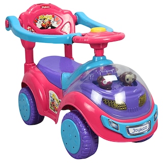 Foto 3 | Foto 3 | Montable Correpasillos Para Niños Con Luz Y Sonido Bastón Con Toldo Protector - Rosa