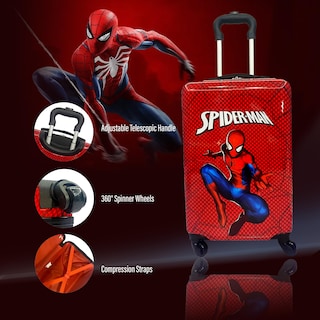 Foto 6 | Foto 6 | Luggage Fast Forward Spiderman De 20 Pulgadas Con Tapa Dura Para Niños - Venta Internacional.