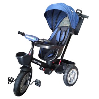Foto 1 | Foto 1 | Triciclo Angelin Baby con Bastón color Azul Llanta de Aire