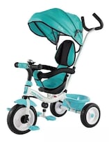 Triciclo Mytoy Azul Fancy Trike Sonido Gira 360 Grados