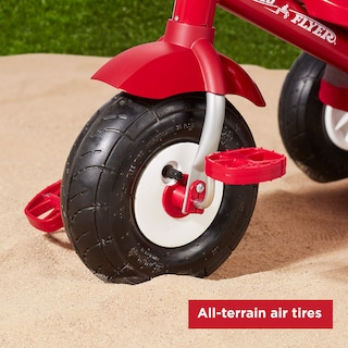 Foto 3 | Foto 3 | Radio Tricycle Flyer Ultimate All-terrain Stroll 'n Trike, Color Rojo - Venta Internacional.