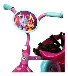 Foto 2 | Foto 2 | Triciclo Infantil Para Niños My Little Pony My Toy Mark Color Rosa Con Canasto Y Barra De Empuje