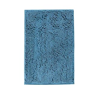 Foto 1 | Foto 1 | Alfombra de Baño Cómoda Suave y Decorativa color Azul Claro