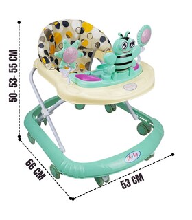 Foto 4 | Foto 4 | Andadera Para Bebe Plegable,musical, Andador 8 Llantas De Gel Abeja - Verde
