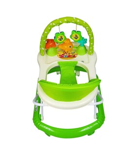 Foto 7 | Foto 7 | Andadera Para Bebe Plegable, Andador 8 Llantas De Gel Ballena - Verde