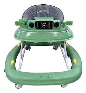 Foto 1 | Foto 1 | Andadera Para Bebé Aeiou A016 Diseño De Carro Verde