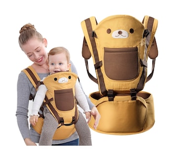 Foto 1 | Foto 1 | Cangurera Ergonómica para Bebés 5 Posiciones Ecobaby Original Osito