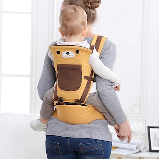 Foto 8 | Foto 8 | Cangurera Ergonómica para Bebés 5 Posiciones Ecobaby Original Osito