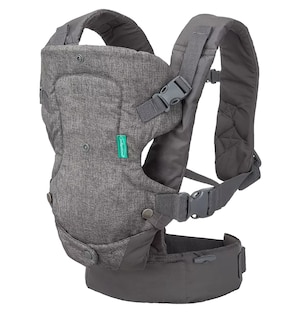 Foto 1 | Foto 1 | Canguro Para Bebé Portabebés Mochila Ergonomica 4 En 1 Gris