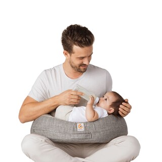 Foto 4 | Foto 4 | Funda De Almohada De Lactancia Ergobaby Natural Curve Con Correa Gris - Venta Internacional.