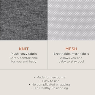 Foto 5 | Foto 5 | Portabebés Wrap Ergobaby Embrace Cozy Para Recién Nacidos De Punto - Venta Internacional.