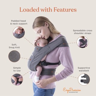 Foto 4 | Foto 4 | Portabebés Wrap Ergobaby Embrace Cozy Para Recién Nacidos, Color Verde Jade - Venta Internacional.