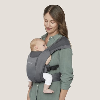 Foto 1 | Foto 1 | Portabebés Wrap Ergobaby Embrace Cozy Para Recién Nacidos, Color Negro Lavado - Venta Internacional.