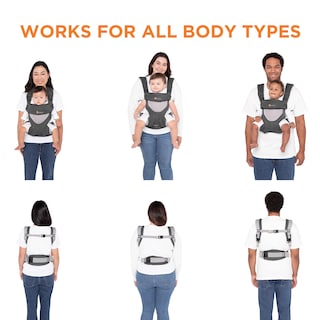 Foto 3 | Foto 3 | Canguro para Bebe Ergobaby 360 con Soporte Lumbar - Venta Internacional