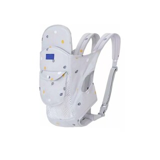 Foto 1 | Foto 1 | Cangurera Portabebes Mochila Ergonomica Multifuncional Eo Safe Imports Esi-18206 Gris