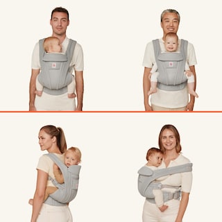 Foto 2 | Foto 2 | Portabebés Ergobaby Omni Deluxe Malla Transpirable Beige - Venta Internacional