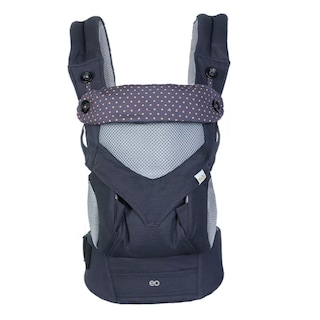 Foto 1 | Foto 1 | Language Mochila Cangurera Para Bebé Ergonómica Asiento De 3-48 Meses Eo Safe Imports Esi-18208-1 Azul