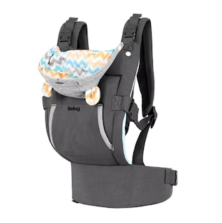 Foto 1 | Foto 1 | Canguros Bebés Mochila Ergonómica Porta Bebe 0-36 Meses Belug Gris