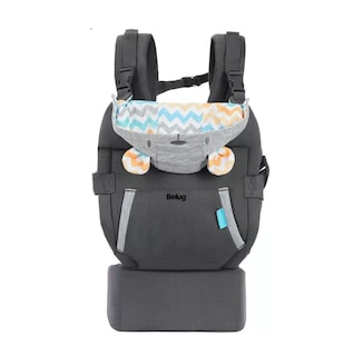 Foto 4 | Foto 4 | Canguros Bebés Mochila Ergonómica Porta Bebe 0-36 Meses Belug Gris