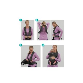 Foto 3 | Foto 3 | Cangurera Lab.g Infantino Color Gris Para Bebé