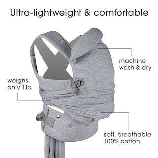 Foto 4 | Foto 4 | Portabebés Boppy Comfygrow Gris Tórtola, 3 Posiciones De Transporte - Venta Internacional.