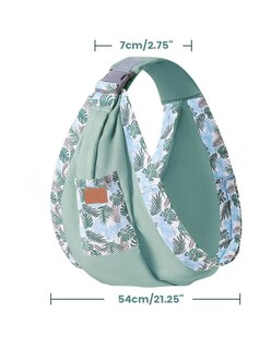 Foto 2 | Foto 2 | Rebozo Portabebés para Amamantar Verde