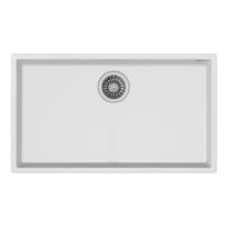 Tarja Sencilla Teka Square 72.40 Tg W Submontar color Blanco