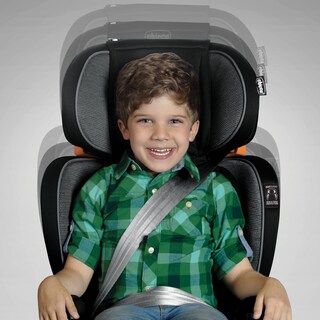 Foto 5 | Foto 5 | Venta Internacional - Asiento para Auto Elevador Chicco Kidfit Zip Air Plus 2 en 1 Posición del Cinturón