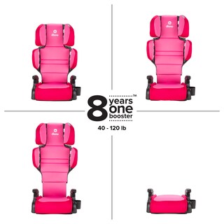 Foto 2 | Foto 2 | Algodón De Azúcar Rosa High Back Booster Diono Connect3 R - Venta Internacional.