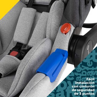 Foto 8 | Foto 8 | Safety 1st Autoasiento Portabebé One Safe Gris
