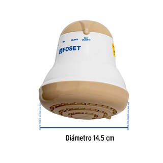 Foto 3 | Foto 3 | Regadera Eléctrica de 4 Temperaturas Foset Regel-4b Blanco