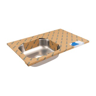 Foto 2 | Foto 2 | Tarja de Empotrar Foset Ta-851ib de 80x50x15 cm de Tina Izquierda color Plata