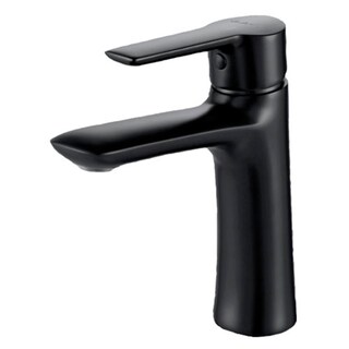 Foto 1 | Foto 1 | Llave Monomando para Baño y Lavabo Rubinett Xk-Mnn-Br2 color Negro Mate Ovalin Latón Solido de 18 cm