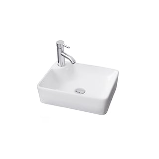Foto 1 | Foto 1 | Lavabo y Llave Esatto Econokit Alfa Paquete con Desagües