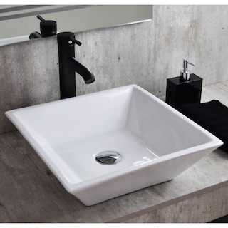 Foto 2 | Foto 2 | Paquete con Lavabo Esatto Kit Maya N Llave Negra y Desagües color Blanco