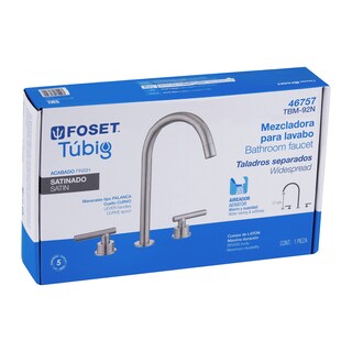 Foto 4 | Foto 4 | Mezcladora para Lavabo, Taladros Separados, Palanca, Satín