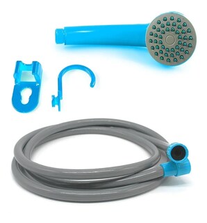 Foto 3 | Foto 3 | Regadera Portátil Eléctrica Exterior Con Bomba De Agua Azul