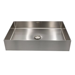 Foto 1 | Foto 1 | Lavabo con Tapón Rubinett Xov-5511s color Satinado