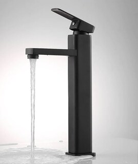 Foto 3 | Foto 3 | Set de Lavabo y Monomando Esatto Econokit Svart Ncn Cuadrado color Negro
