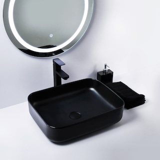 Foto 2 | Foto 2 | Lavabo Esatto ECONOKIT VULKAN NCN color Negros y Céspol