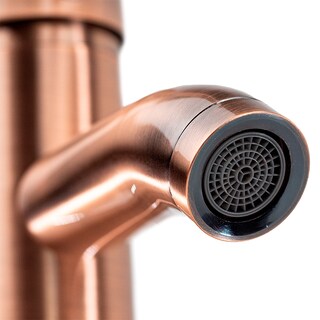 Foto 5 | Foto 5 | Mezcladora Monomando para Lavabo CNX MZM4111 + CANPOP-004 color Cobre Incluye Contra Canasta Pop Up