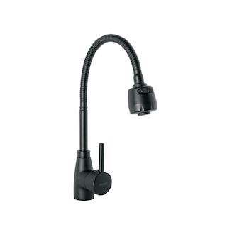 Foto 1 | Foto 1 | Monomando para Fregadero Foset TBF-87M color Negro con Cuello Flexible