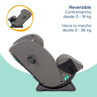 Foto 6 | Foto 6 | Autoasiento Joie Every Stage Dark Pewter Práctico Portátil para Bebé