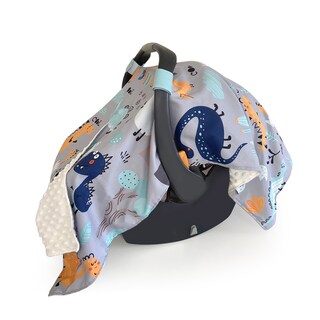 Foto 1 | Foto 1 | Cubre Portabebé Beikia Dinoblue