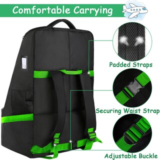 Foto 3 | Foto 3 | Bolsa De Viaje Para Asiento De Coche Mochila Acolchada Yorepek Para Viajes Aéreos - Venta Internacional.