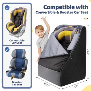 Foto 2 | Foto 2 | Bolsa De Viaje Para Asiento De Coche Yorepek Para Avión Con Resistencia Al Desgaste - Venta Internacional.